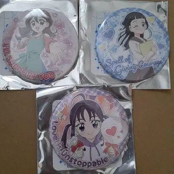 프리큐어 트윙클 캔뱃지 키미프리 세트