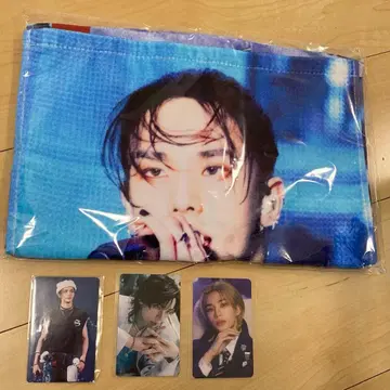현진 라이브 사진 타월 트레이딩 카드 3장 세트
