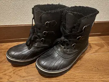 소렐 SOREL 23.5cm 여성용 블랙 라메 블랙 스노우 부츠