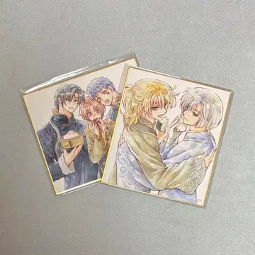 새벽의 연화 키자 신아 재하 제노 윤 만복 가챠 제3탄 미니 색지 D상