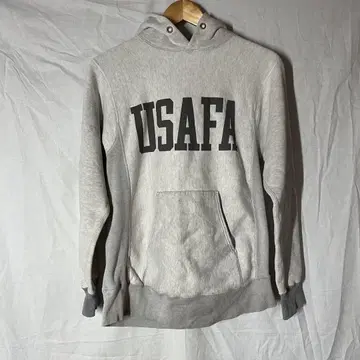 버즈릭슨 USAFA 로고 그레이 후드 부착 후드티 1