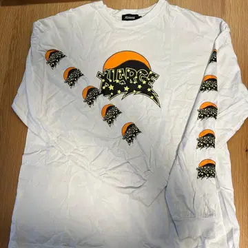 XLARGE 화이트 긴팔 티셔츠 XL