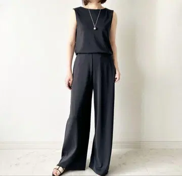 UNIQLO 플리츠 셋업 블랙 팬츠 S 상의 M