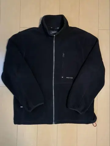 NAUTICA 플리스 자켓 XL 블랙