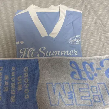 미아이 ME:I CONIC Hi-Summer 티셔츠 M 사이즈, 타월