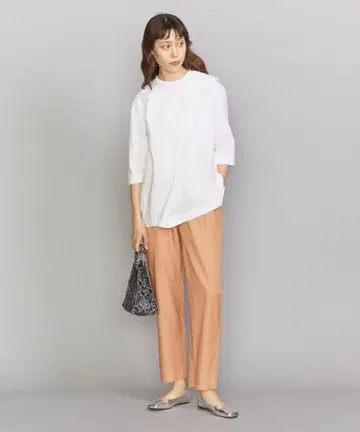 BEAUTY&YOUTH UNITED ARROWS 큐프라 코튼 팬츠