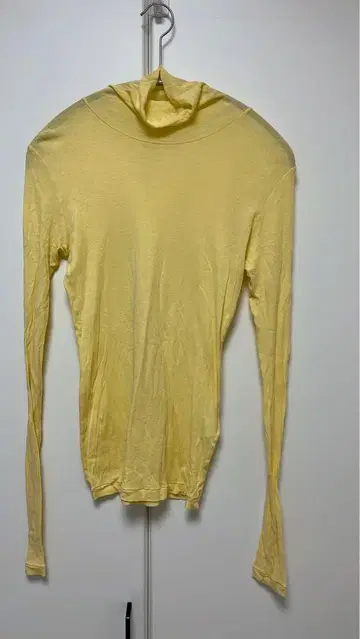 SUPER HIGH GAUGE SHEER RIB TURTLE NECK