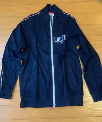 LACOSTE 집업 저지 사이즈 3 블랙