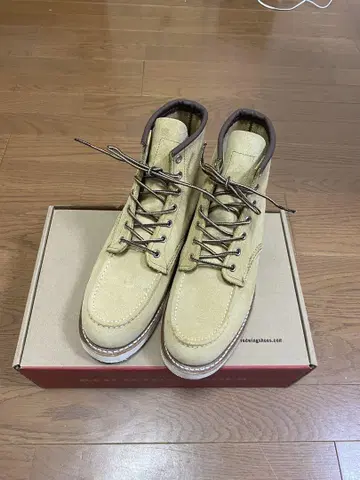 RED WING SHOES 베이지 워크 부츠
