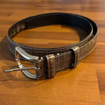 연휴 가격 인하! 페리지, 그레이, 엠보 가죽 벨트 44-80