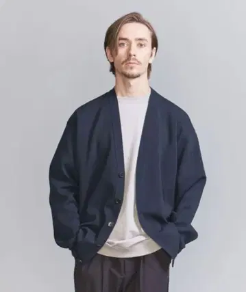 BEAUTY&YOUTH 가디건 네이비 XL