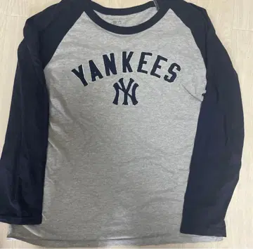 Yankees 래글런 슬리브 긴팔 티셔츠 M