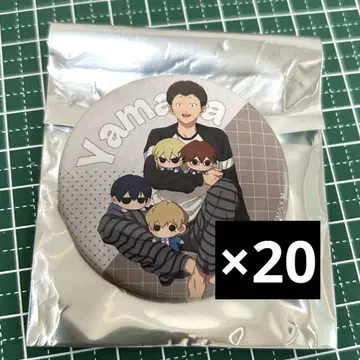 망각 배터리 야마다 타로 TSUTAYA 봉제 인형과 함께 캔뱃지 20개