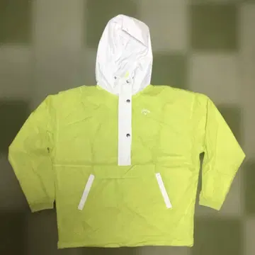 미사용! Callaway 여성용 판초풍 자켓 라임 그린 LL