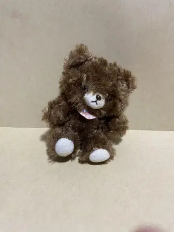 브라운과 핑크 봉제 인형 2체 세트