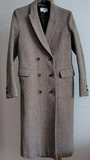 [ UNIQLO ] 이네스 콜라보 트위드 코트 체스터 코트