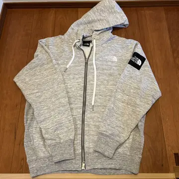 THE NORTH FACE 그레이 풀 집업 후드티 S 사이즈