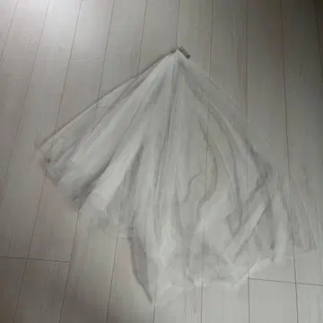 타카미 브라이덜 웨딩 베일 화이트 튤