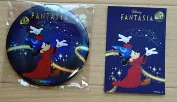 레어 Disney FANTASIA 미키마우스 캔뱃지 스티커