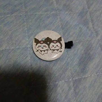 고양이 캐릭터 릴 달린 핀 배지
