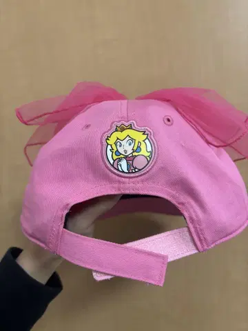 피치 공주 마리오 캡 머리띠 유니버셜