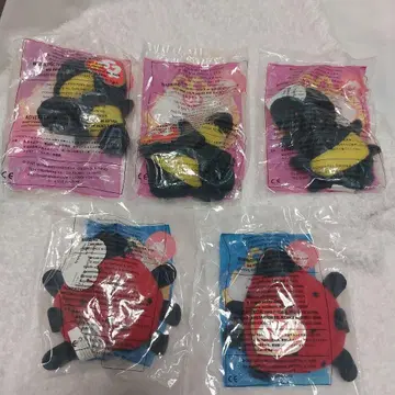 Ty 곤충 봉제 인형 5세트