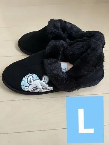 시마무라 치이카와 (먼작귀) 보아 룸슈즈 모몽가 L 슬리퍼 새상품