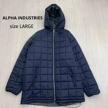 ALPHA INDUSTRIES 리버서블 다운 자켓 L