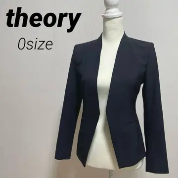 theory 노카라 자켓 네이비 노라펠 네이비