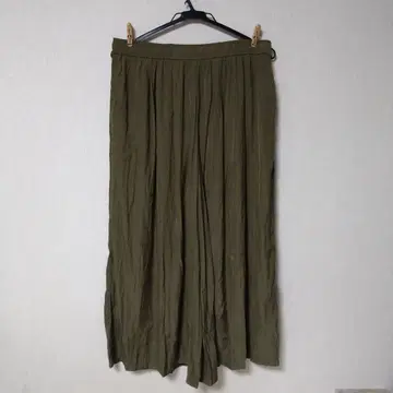 UNTITLED 언타이틀 카키 가우초 팬츠 44
