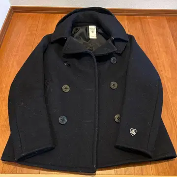 Orcival 네이비 울 피코트 사이즈 1