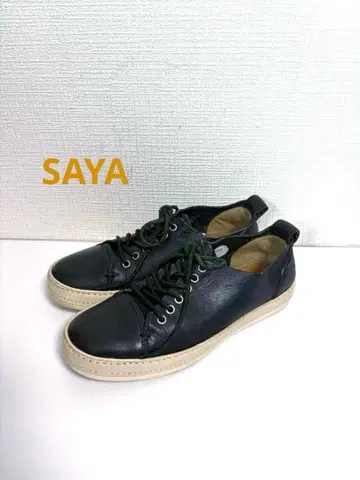 SAYA 사야 가죽 스니커즈 24.5cm