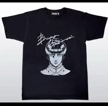 새상품 죠죠의 기묘한 모험 부챠라티 T셔츠 반다이 M 블랙