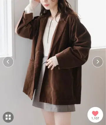 카스타네 벨벳 자켓 미사용 새상품
