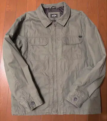 Billabong 올리브색 밀리터리 자켓