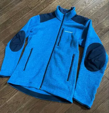 새상품급 몽벨 크리마플러스 니트 자켓 1106587 S 사이즈 블루