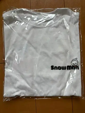 SnowWorld T셔츠 로고ver. 화이트