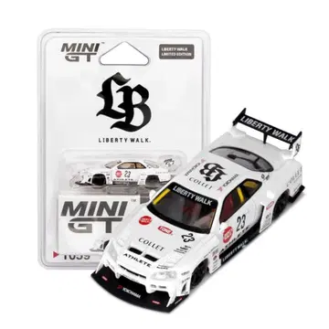 한정판 Mini GT ER34 아스리토 화이트