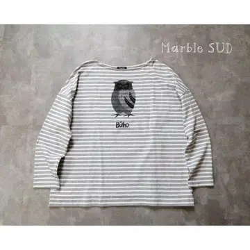 [ Marble SUD ] Buho 보더 티셔츠