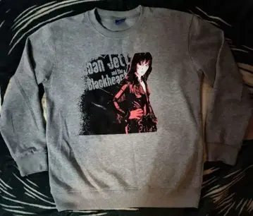 Joan Jett 조앤 제트 맨투맨 L~XL 그레이 펑크 록