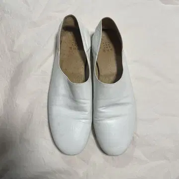 [ que shoes ] plain L 사이즈 화이트