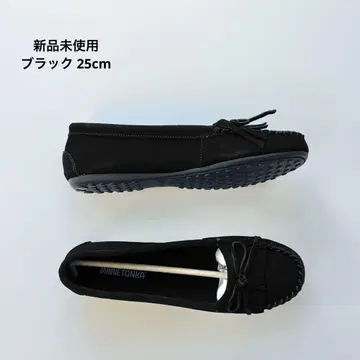 MINNETONKA 미네통카 블랙 25cm US8 미사용 새상품