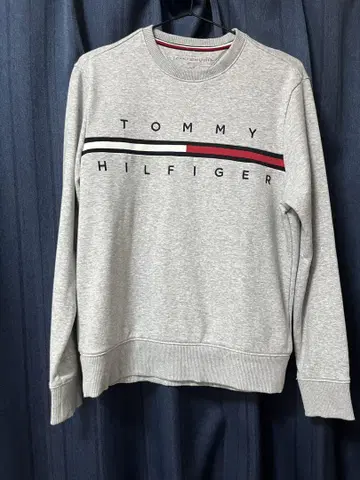 TOMMY HILFIGER 그레이 트레이닝복 S/P