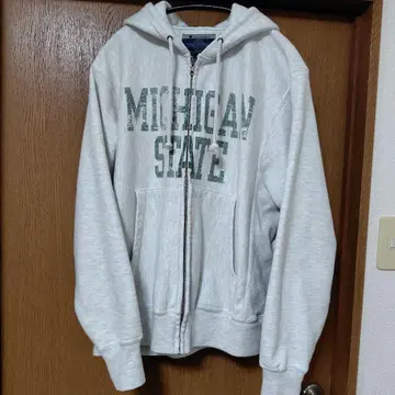 Champion Michigan State Hoodie S 그레이