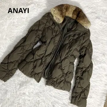 ANAYI 퍼 포함 다운 자켓 36 페더