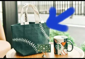 Starbucks 야구 모티브 토트백 스타벅스 대만 사이렌