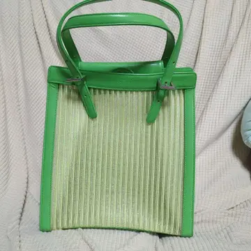 ungaro 그린 스트라이프 핸드백