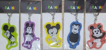 ARASHI  Disney 키링 5개 세트 미개봉