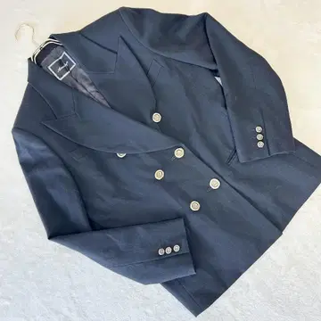 아코스타쥬 여성용 테일러드 자켓 모 100% 블랙