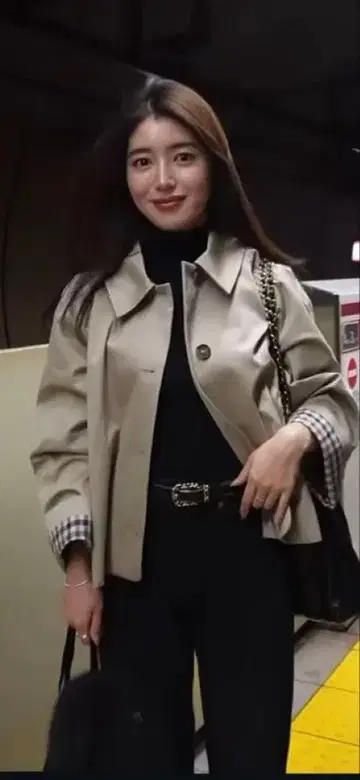 트렌치 숏 자켓